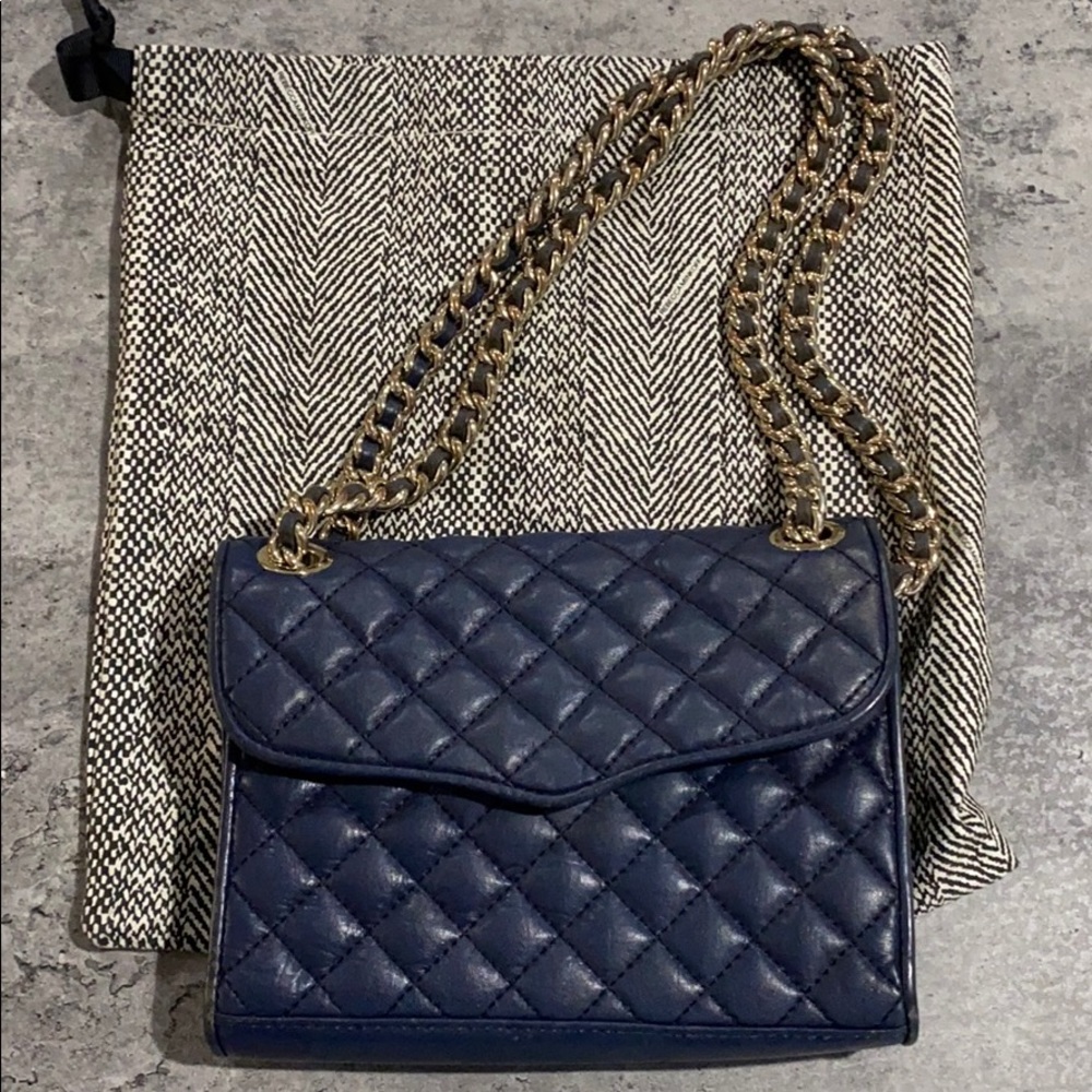 Rebecca Minkoff Blue Quilted Bag